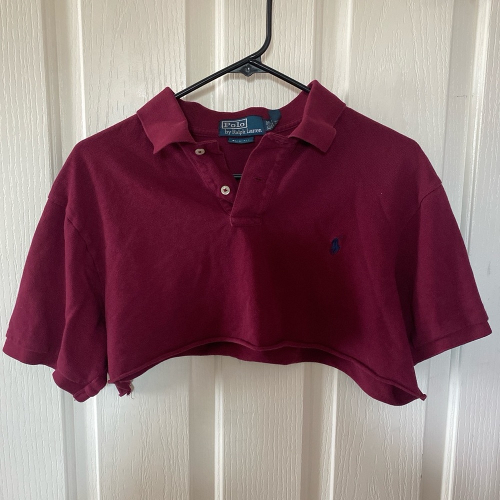 Cropped polo